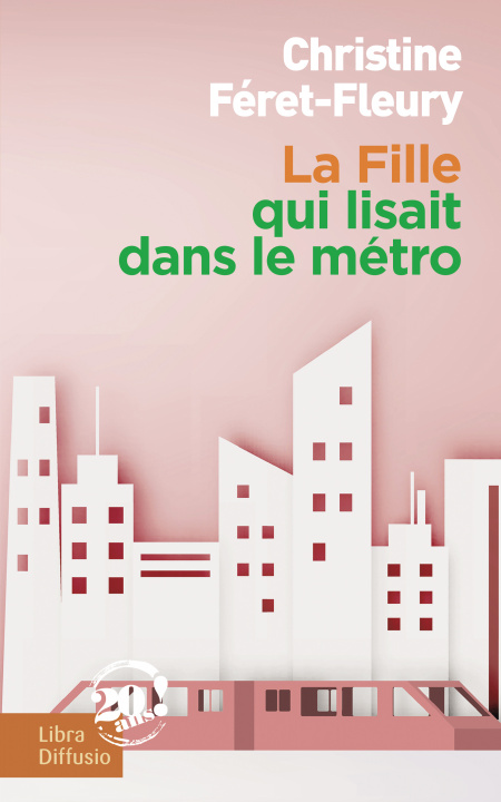 Könyv La fille qui lisait dans le métro Féret-Fleury