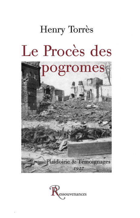 Kniha Le Procès des pogromes TORRES-H