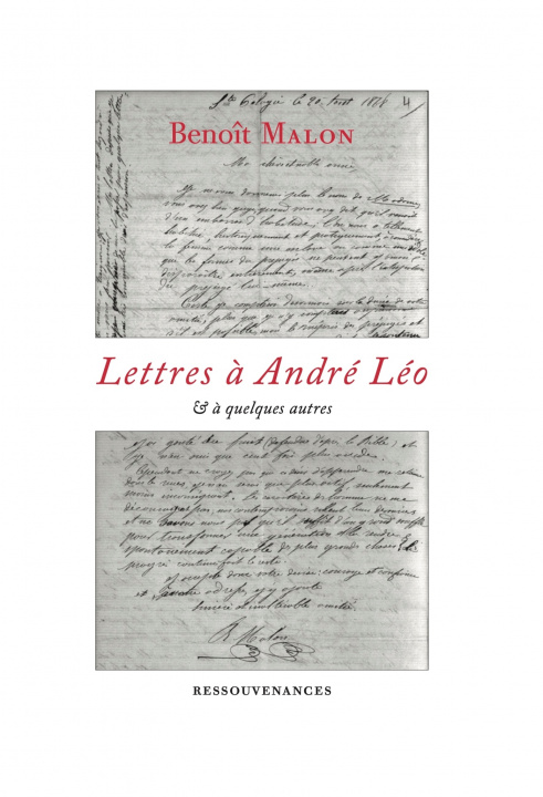 Knjiga Lettres à André Léo MALON-B
