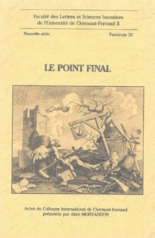Knjiga LE POINT FINAL MONTANDON ALAIN