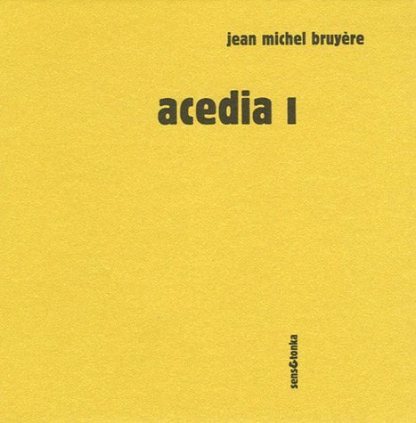 Carte Acedia Bruyère