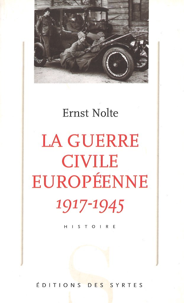 Kniha La guerre civile européenne (1917 1945) Ernst NOLTE