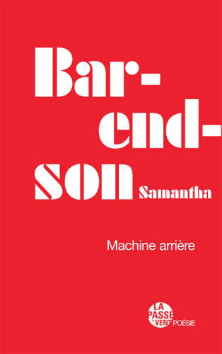 Libro MACHINE ARRIÈRE SAMANTHA