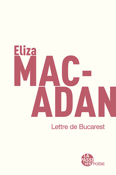 Knjiga LETTRE DE BUCAREST MACADAN