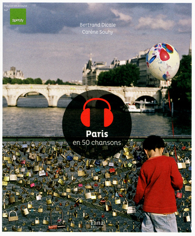 Kniha Paris en 50 chansons Bertrand Dicale