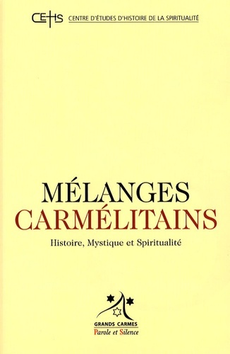 Buch Melanges carmelitains 8 Grands Carmes