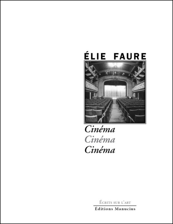 Książka CINEMA Elie FAURE