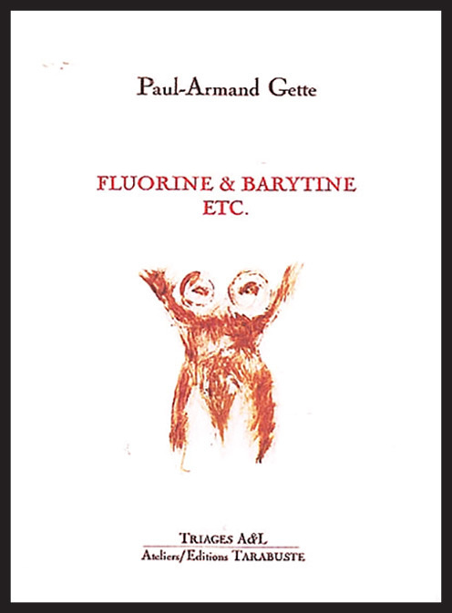 Carte FLUORINE & BARYTINE - Paul-Armand Gette Gette