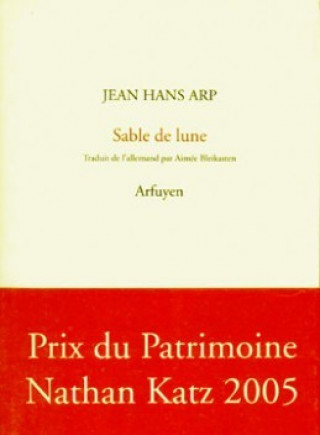 Kniha SABLE DE LUNE ARP