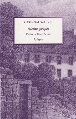 Knjiga MENUS PROPOS SALIEGE