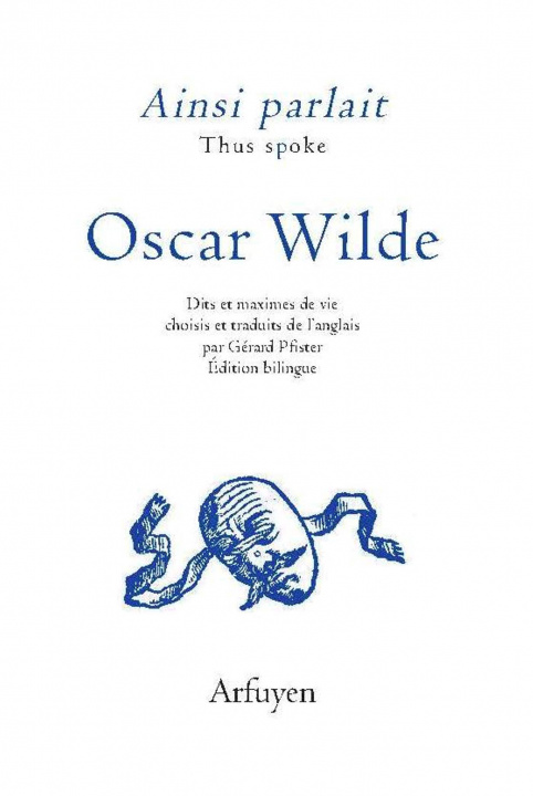 Könyv AINSI PARLAIT OSCAR WILDE WILDE