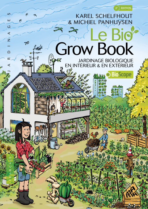 Kniha Le bio grow book SCHELFHOUT