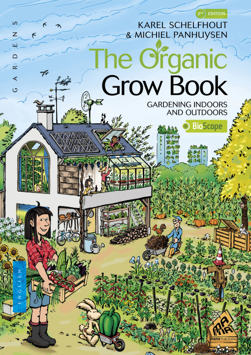 Kniha The organic grow book SCHELFHOUT