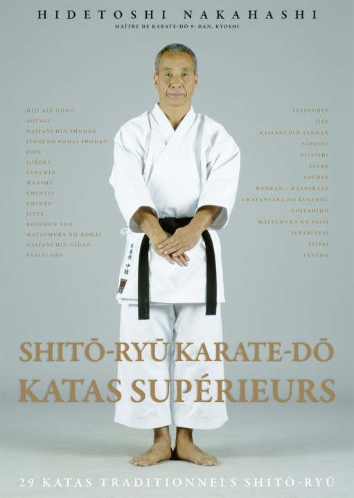 Kniha Shito-ryu - Karaté-do - Katas supérieurs NAKAHASHI