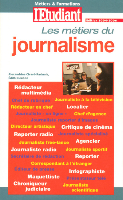 Kniha Méties & formations du journalisme Alexandrine Civard-Racinais