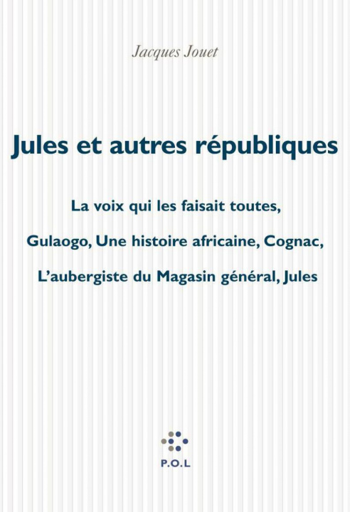 Книга Jules et autres républiques Jouet