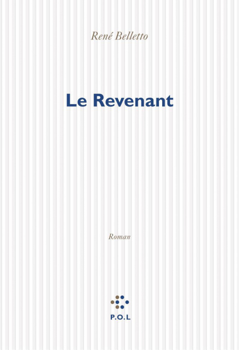 Libro Le revenant Belletto