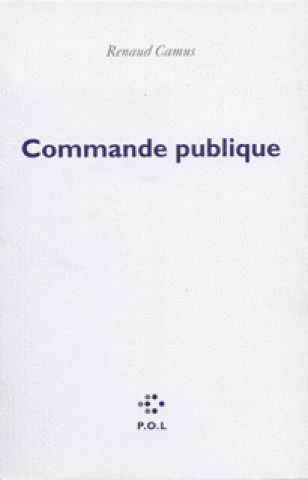 Knjiga Commande publique Camus