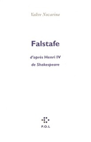 Book Falstafe Novarina