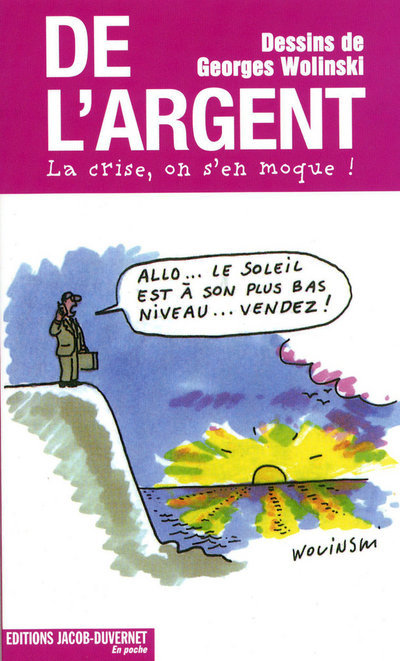 Kniha DE L'ARGENT GEORGES Wolinski