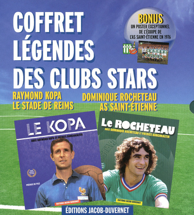 Książka Coffret légendes des clubs stars Raymond Kopa