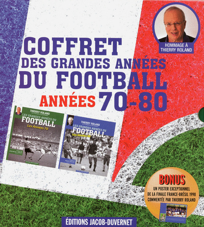 Carte coffret Les grandes Années du football : les années 1970-1980 Thierry Roland