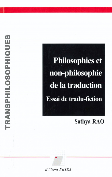 Kniha Philosophies et non-philosophie de la traduction Rao
