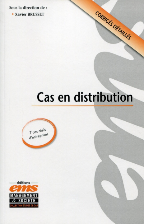 Knjiga Cas en distribution Brusset