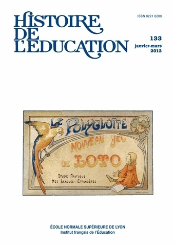 Knjiga HISTOIRE DE L'EDUCATION, N  133/2012. VARIA 