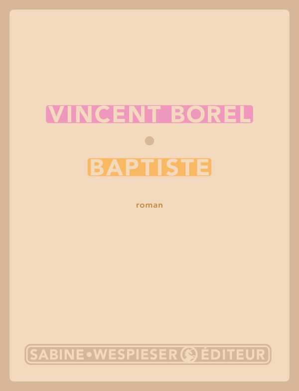 Knjiga Baptiste BOREL VINCENT