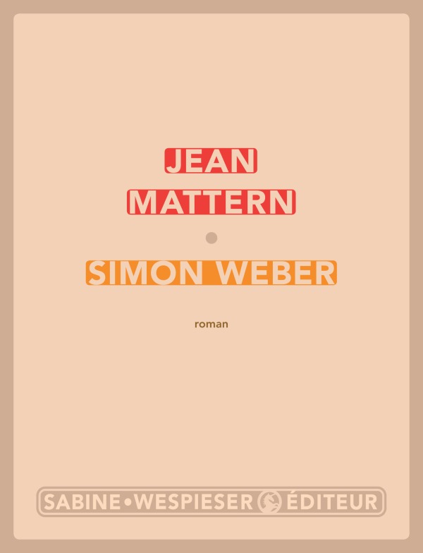 Knjiga Simon Weber Mattern jean