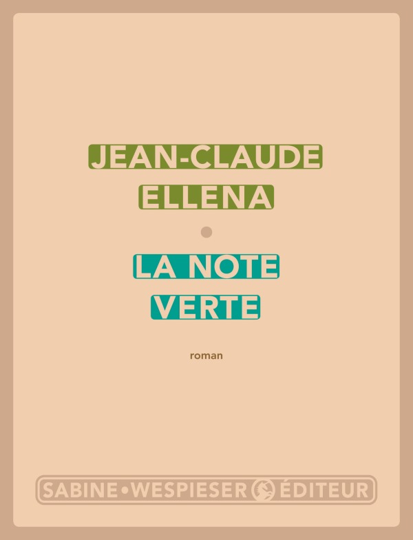 Книга La note verte Ellena jean-claude