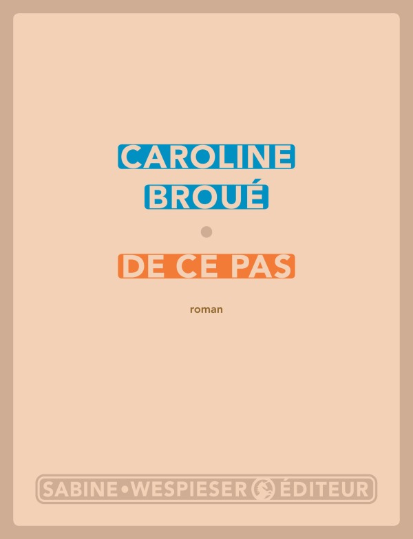 Knjiga De ce pas BROUÉ CAROLINE