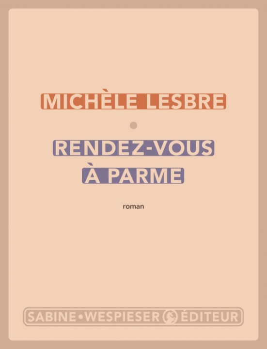 Libro Rendez-vous à Parme LESBRE MICHELE