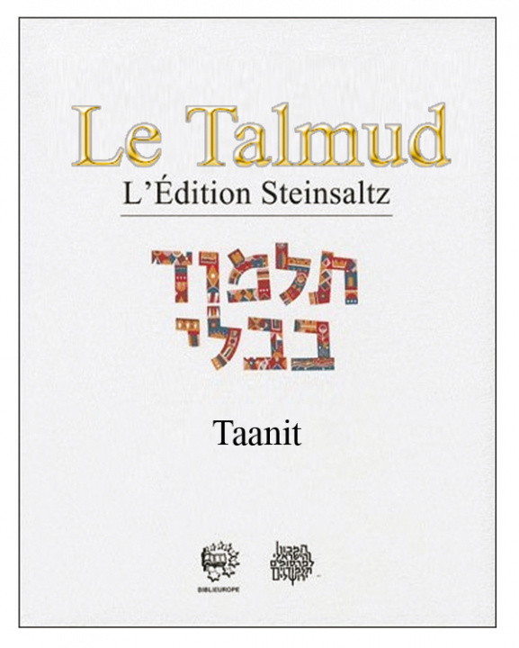 Kniha LE TALMUD T VII - TAANIT STEINSALTZ