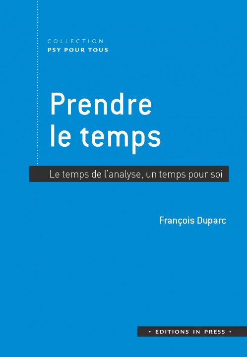 Buch Prendre le temps Duparc
