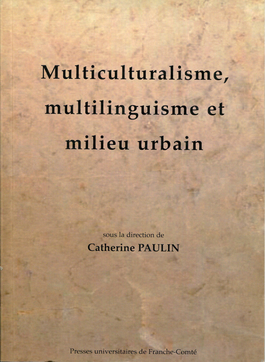 Libro Multiculturalisme, multilinguisme et milieu urbain 