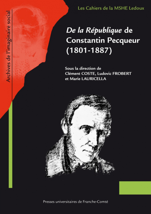 Kniha De la République de Constantin Pecqueur, 1801-1887 