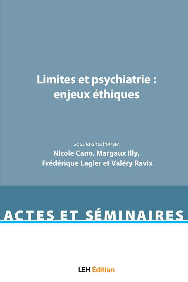 Книга Limites et psychiatrie : enjeux éthiques CANO