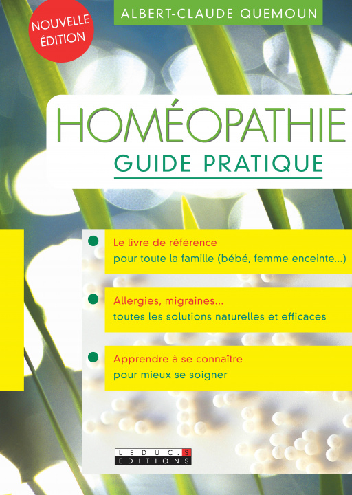 Carte Homéopathie - Guide pratique QUEMOUN