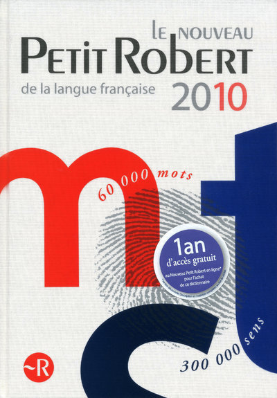 Kniha PETIT ROBERT GF 2010 Paul Robert