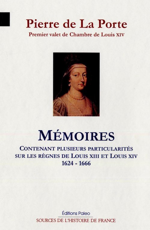 Kniha Mémoires (1624-1666) PORTE