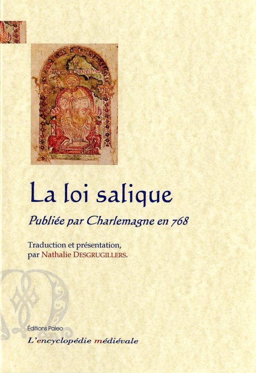 Carte La loi salique publiée par Charlemagne en 768 (Lex salica emendata) anonyme