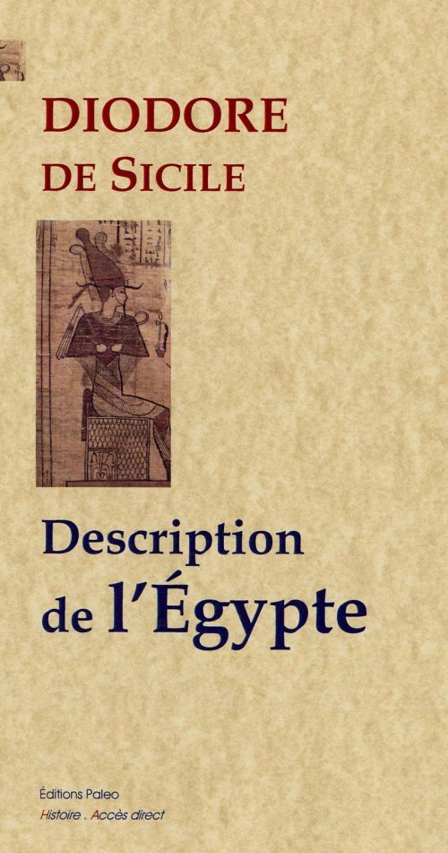 Carte Bibliothèque historique. Livre 1 : Description de l'Egypte. de Sicile