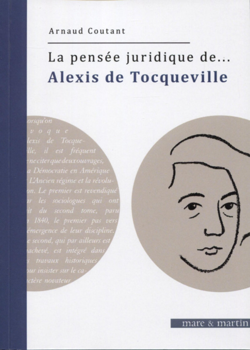 Carte La pensée juridique de... Alexis de Tocqueville Coutant