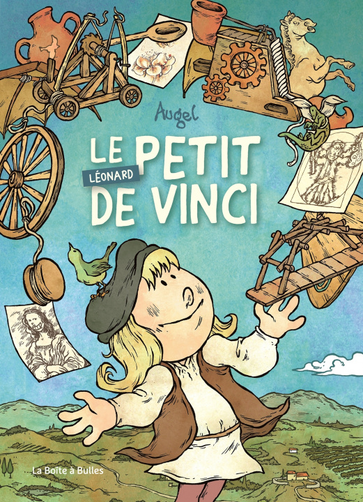 Kniha Le petit Léonard de Vinci William Augel
