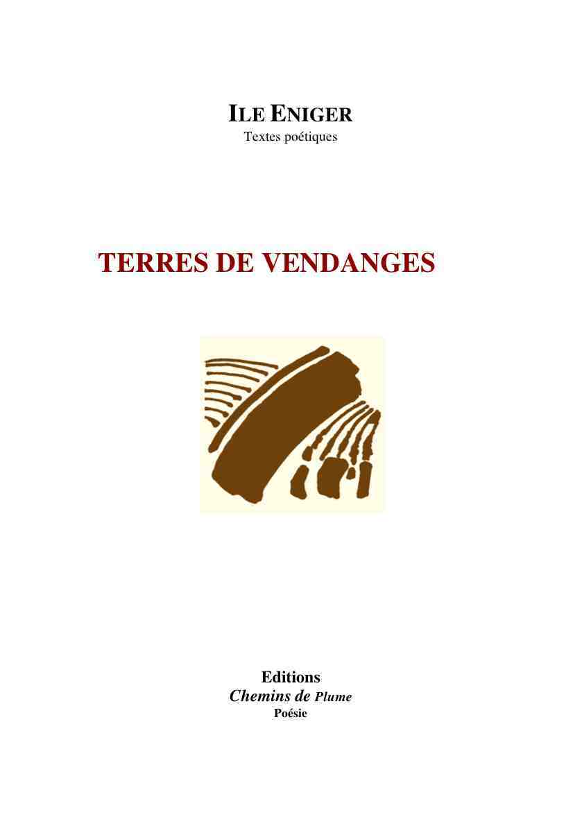 Kniha Terres de vendanges Ile