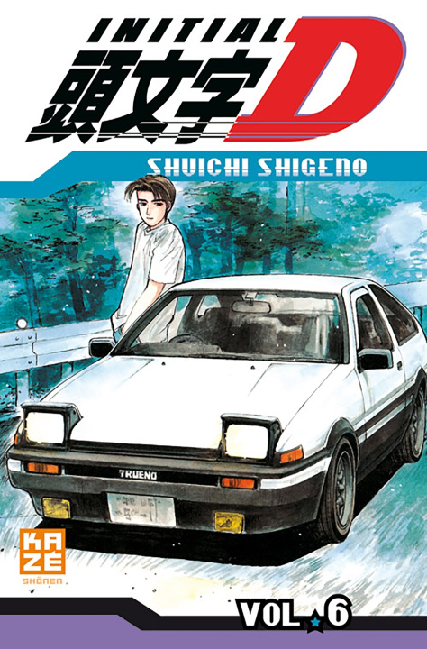 Kniha Initial D T06 Shigeno Shuichi