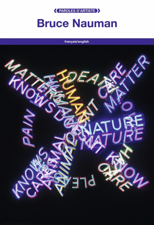 Libro Bruce Nauman Bruce NAUMAN