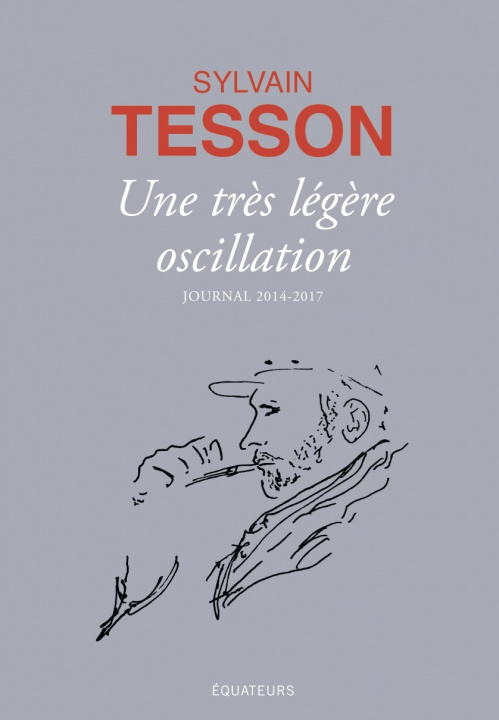 Kniha Une tres legere oscillation Tesson/ sylvain